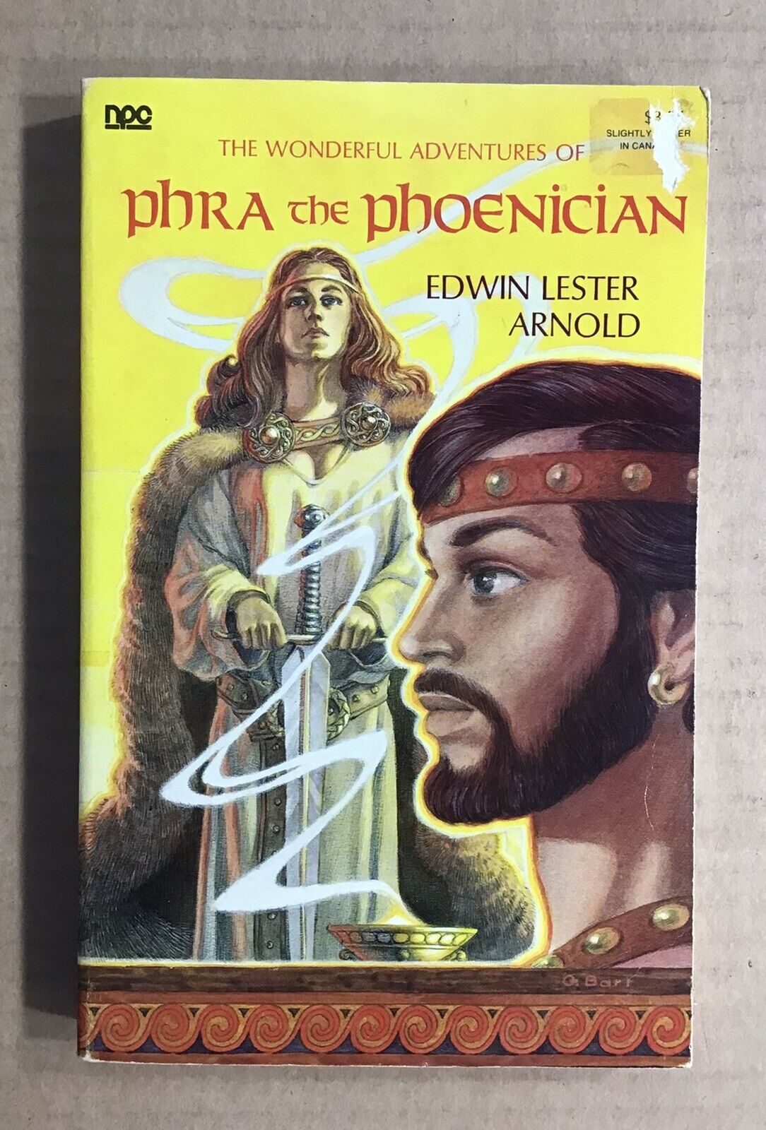 The Wonderful Adventures of Phra the Phoenician by Edwin L. Arnold ~ 1977 TPB