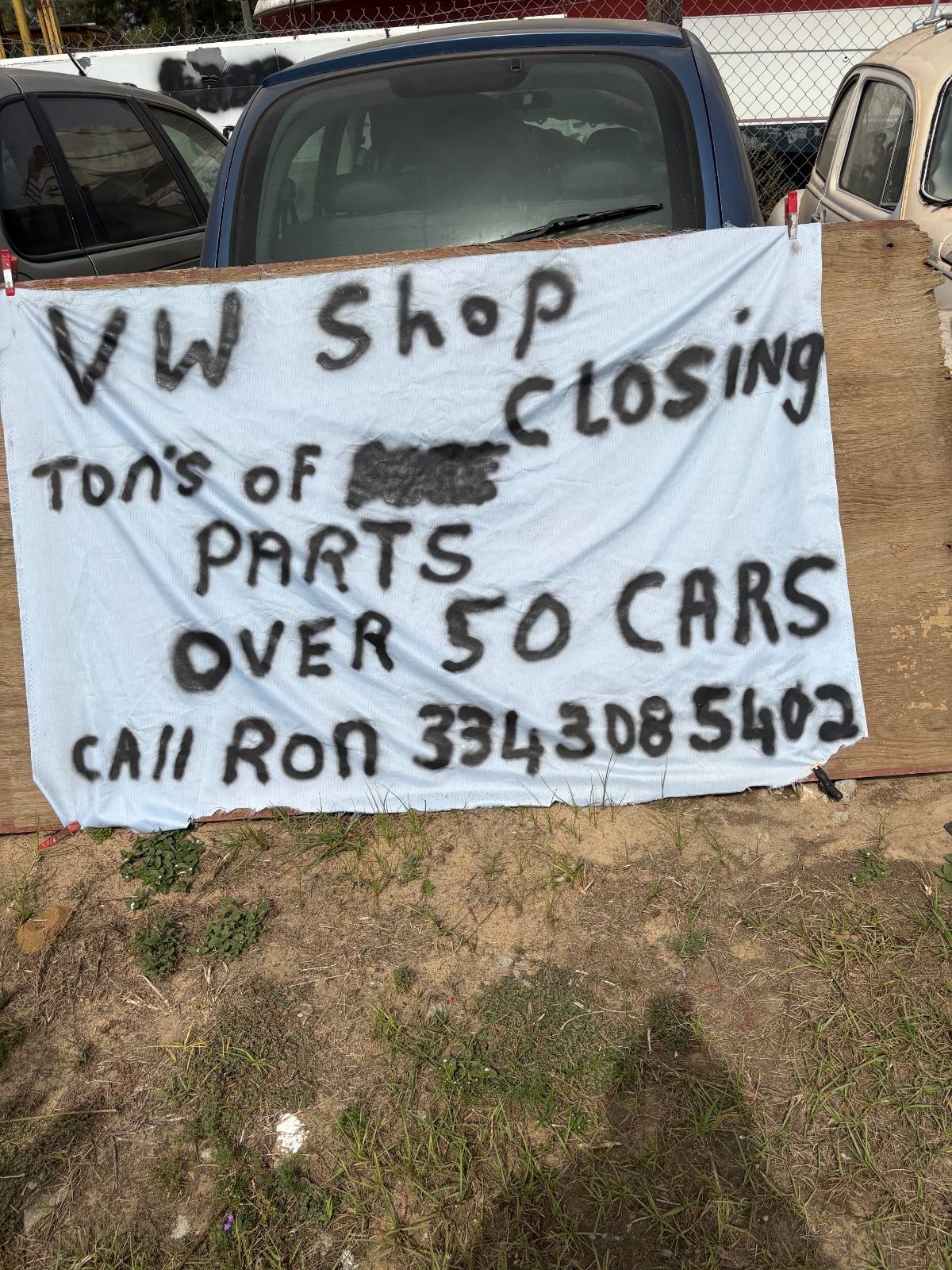 50+ Volkswagen Beetles and Hundreds of Parts - Mostly '69-'74