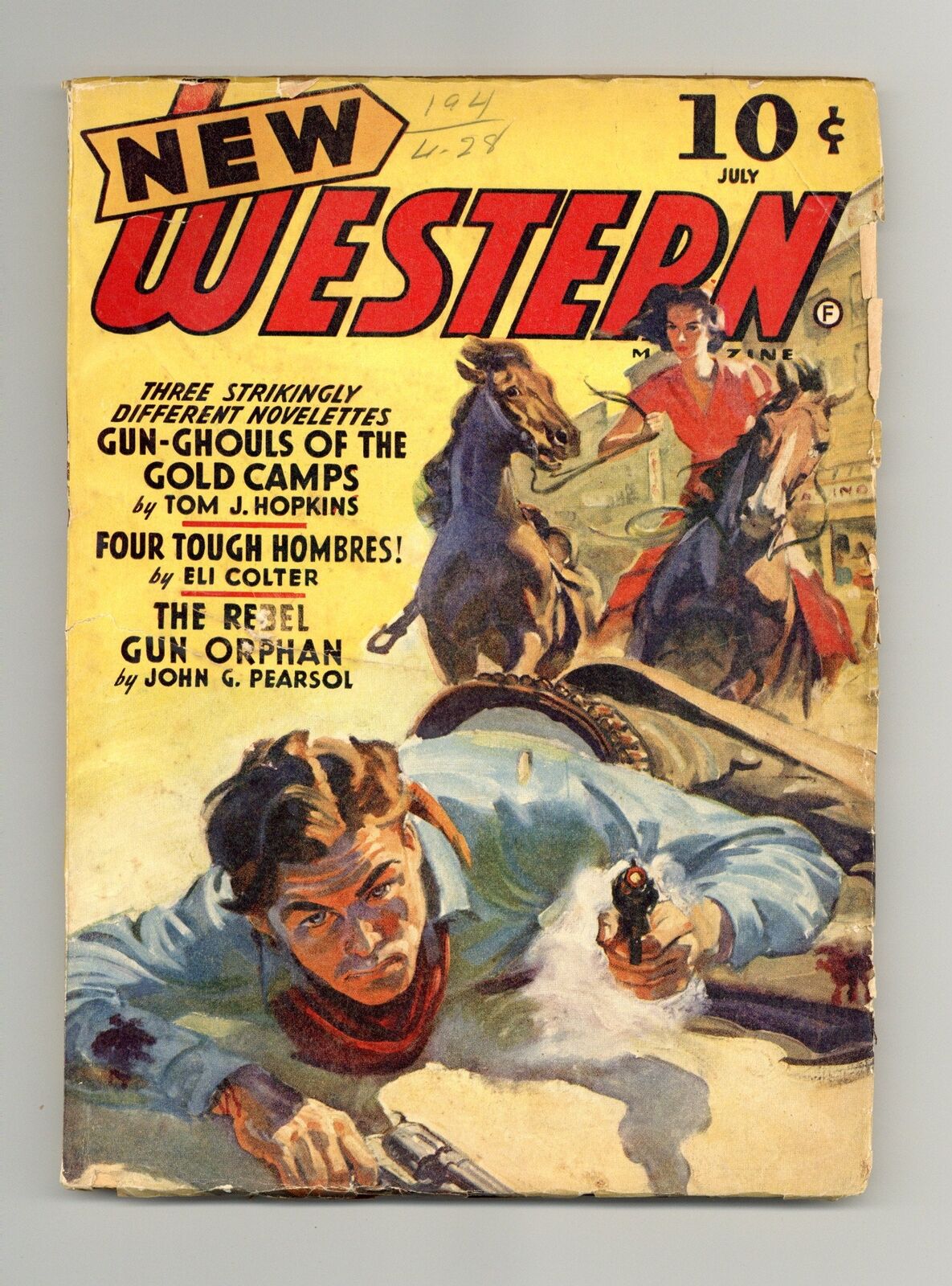 New Western Magazine Pulp 2nd Series Jul 1941 Vol. 3 #3 VG