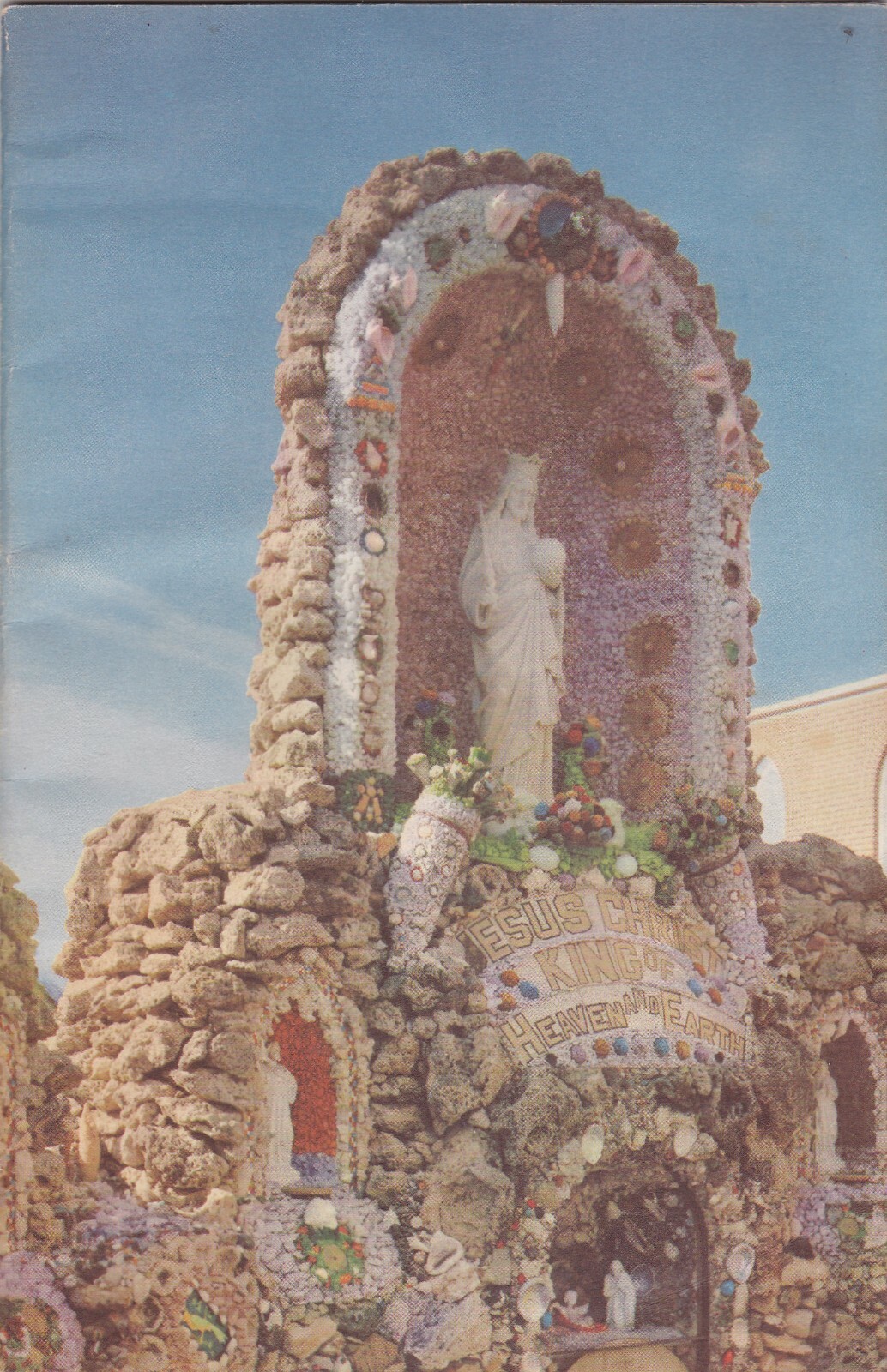 1953 The Dickeyville Shrine Dickeyville Wisconsin Booklet
