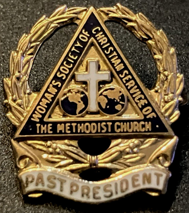Vtg 10K Gold Woman’s Society Of Christian Service Of The Methodist Church Pin