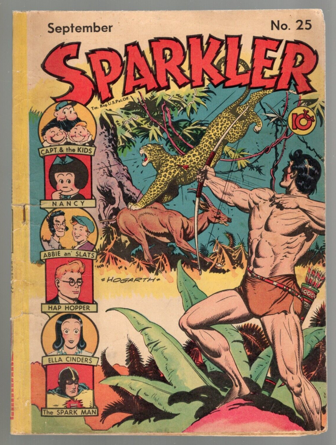 Sparkler Comics #25 United Features Syndicate 1943 G/VG 3.0