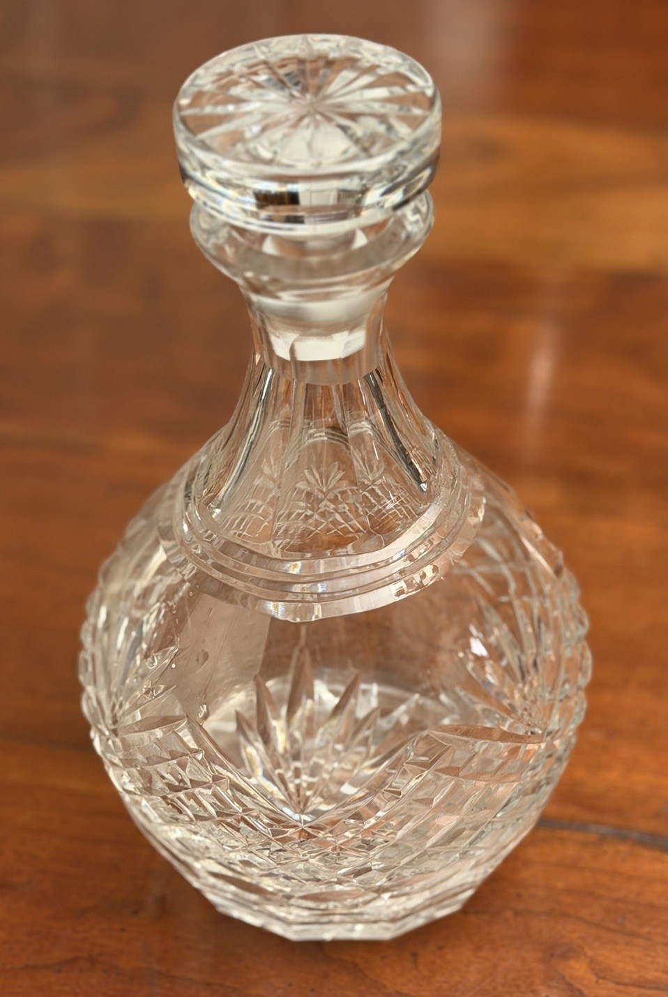 Vintage Astral Joan Cut Crystal 8-1/2\ Vintage Astral Joan Cut Crystal 8-1/2\
