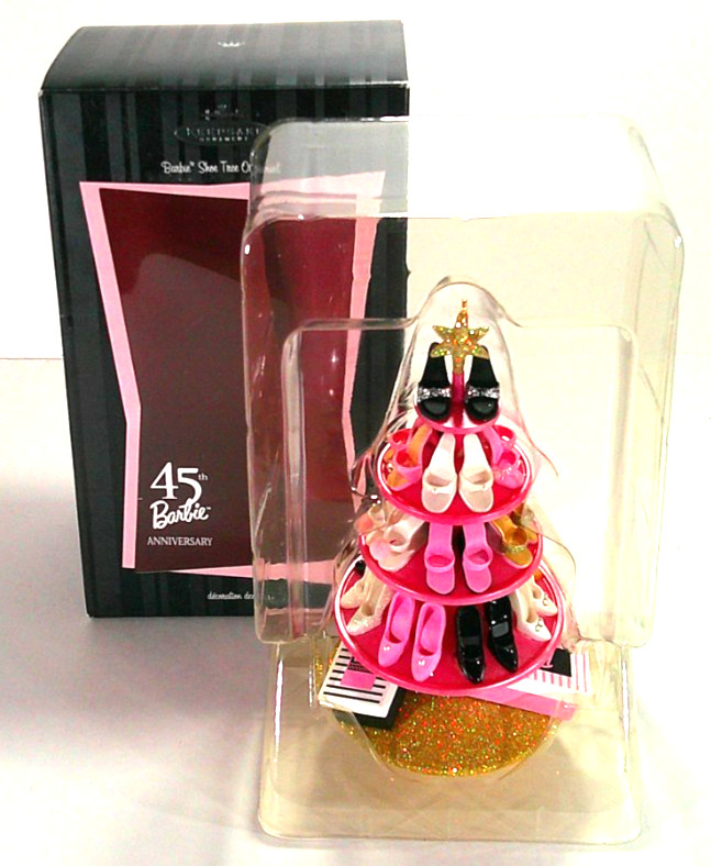 Hallmark BARBIE SHOE TREE Ornament 2004 Barbie Shoes & Shoeboxes New Old Stock Hallmark BARBIE SHOE TREE Ornament 2004 Barbie Shoes & Shoeboxes New Old Stock