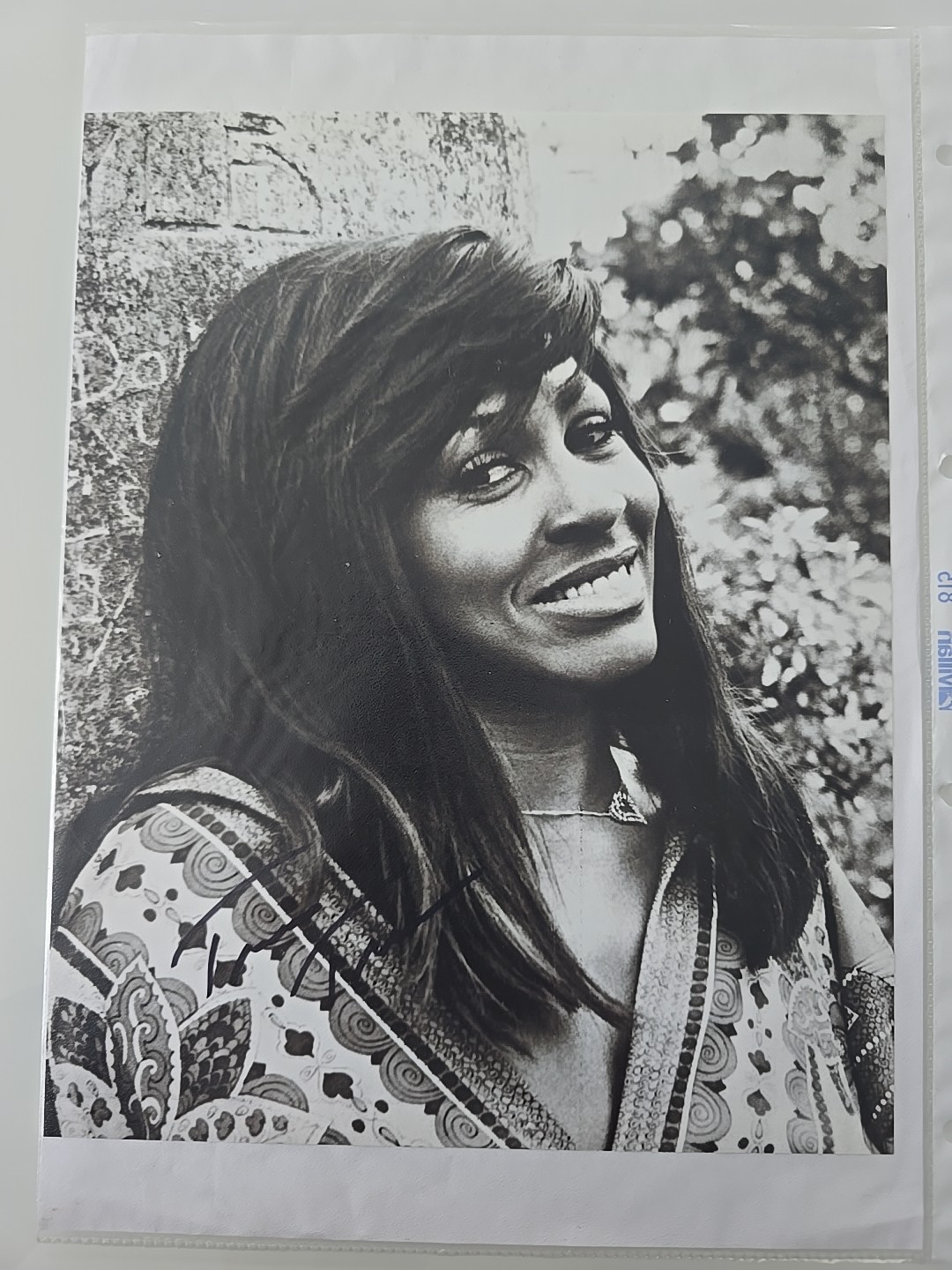 TINA TURNER XXL AUTOGRAPH AUTOGRAPH SIGNED PHOTO 20x25cm