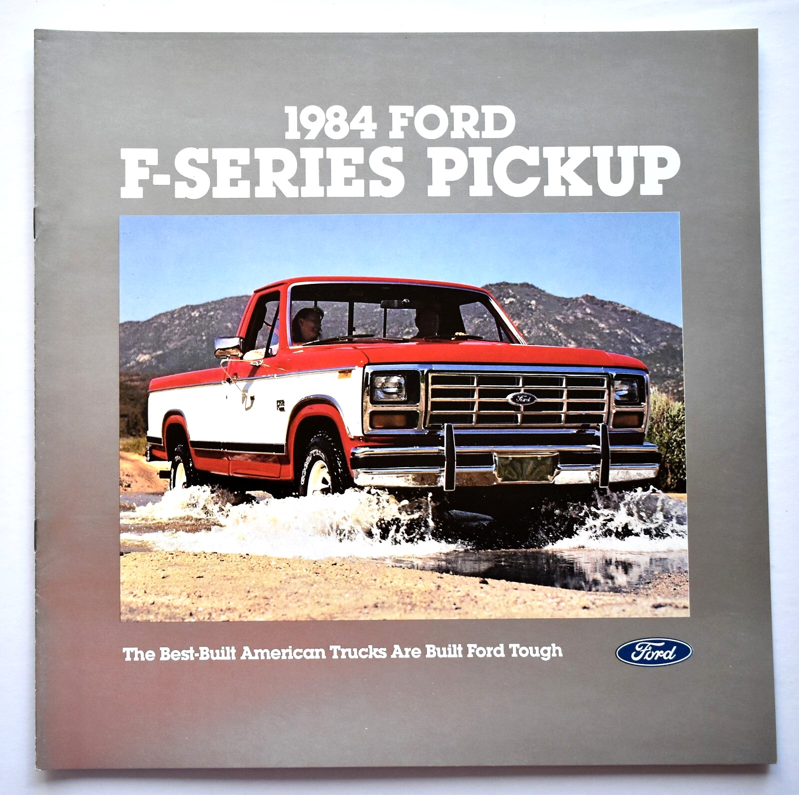 ORIGINAL 1984 FORD F-SERIES PICKUP SALES BROCHURE ~ 20 PAGES ~ 11