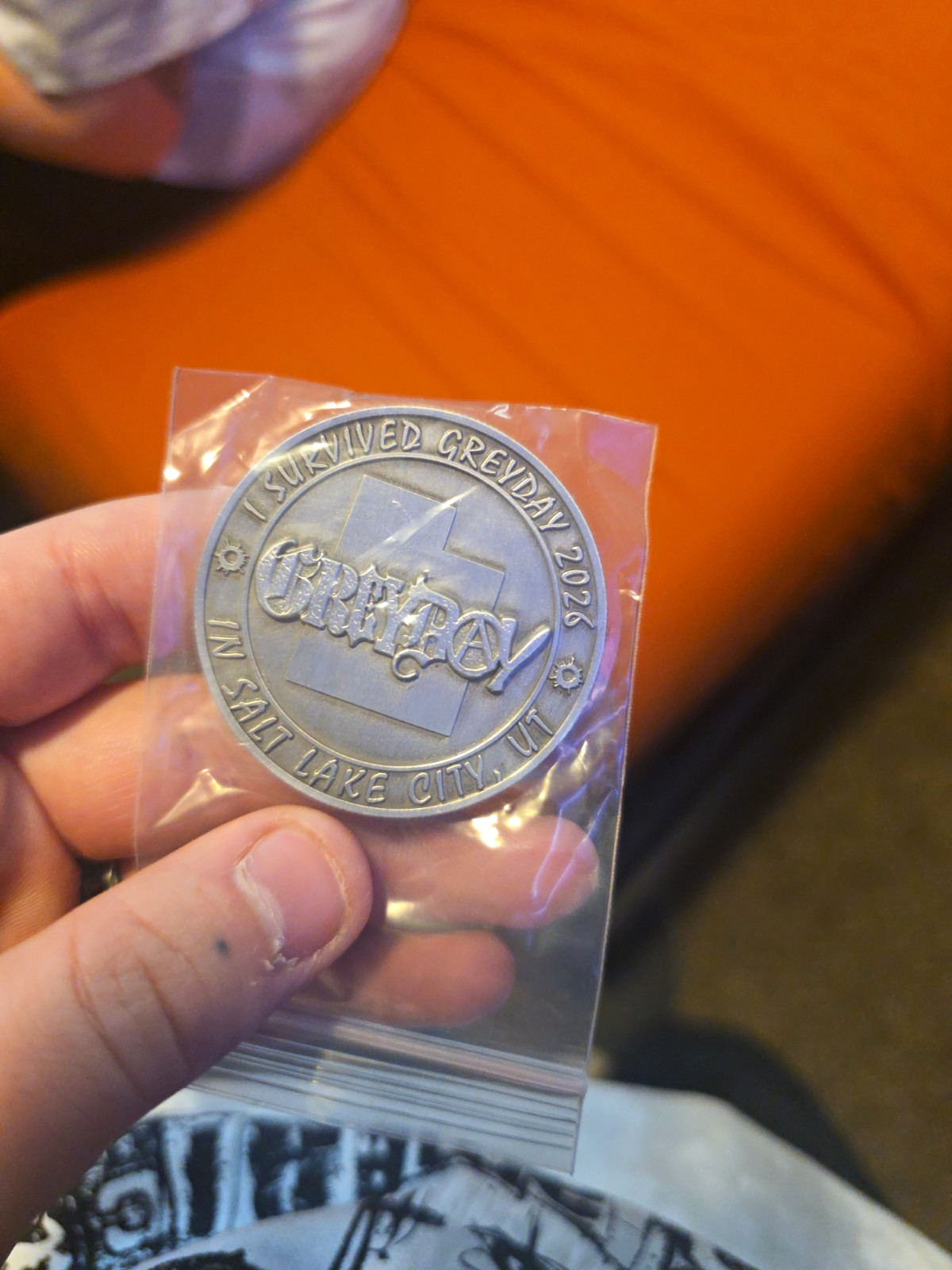 Greyday Tour 2026 Salt Lake City UT Coin