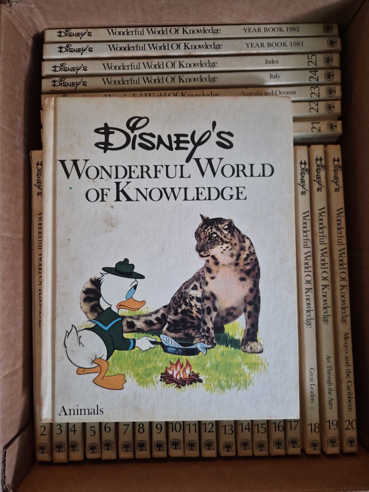 Disney Wonderful World of Knowledge: Complete Set Of 25 Books