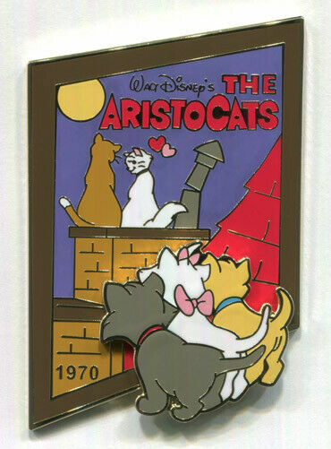 Disney Pin Aristocats Marie Toulouse Berlioz History of Art Series DS Japan