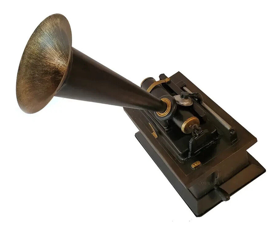 Edison Phonograph 1901 Standard Model A Metal Model 17\