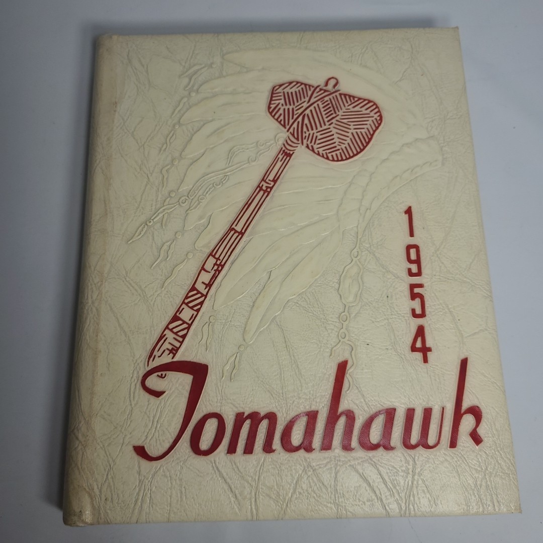 Vtg. 1954 University of Nebraska Omaha (UNO) Tomahawk Yearbook, Good Condition
