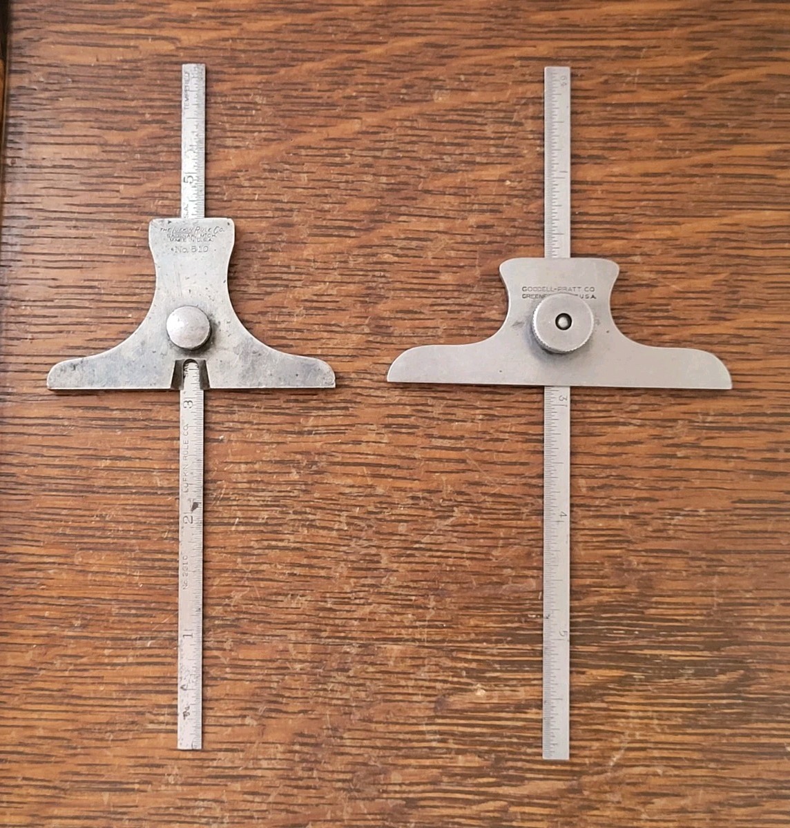 (2) Depth/Angle Gages - Lufkin Rule No. 510 w/No. 2310 6\