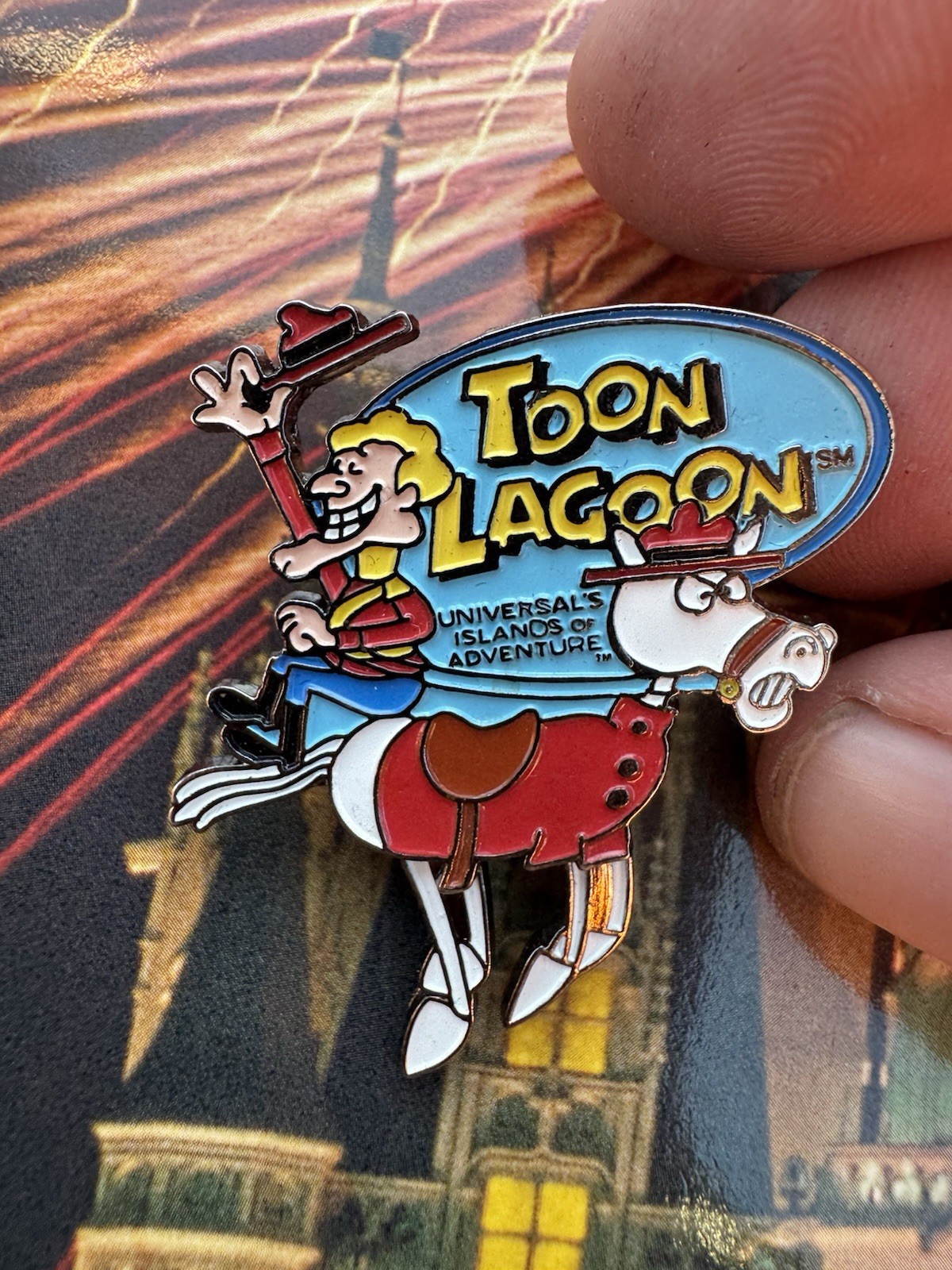 Universal\'s Islands of Adventure Toon Lagoon Pin 2001 Dudley Do-Right 