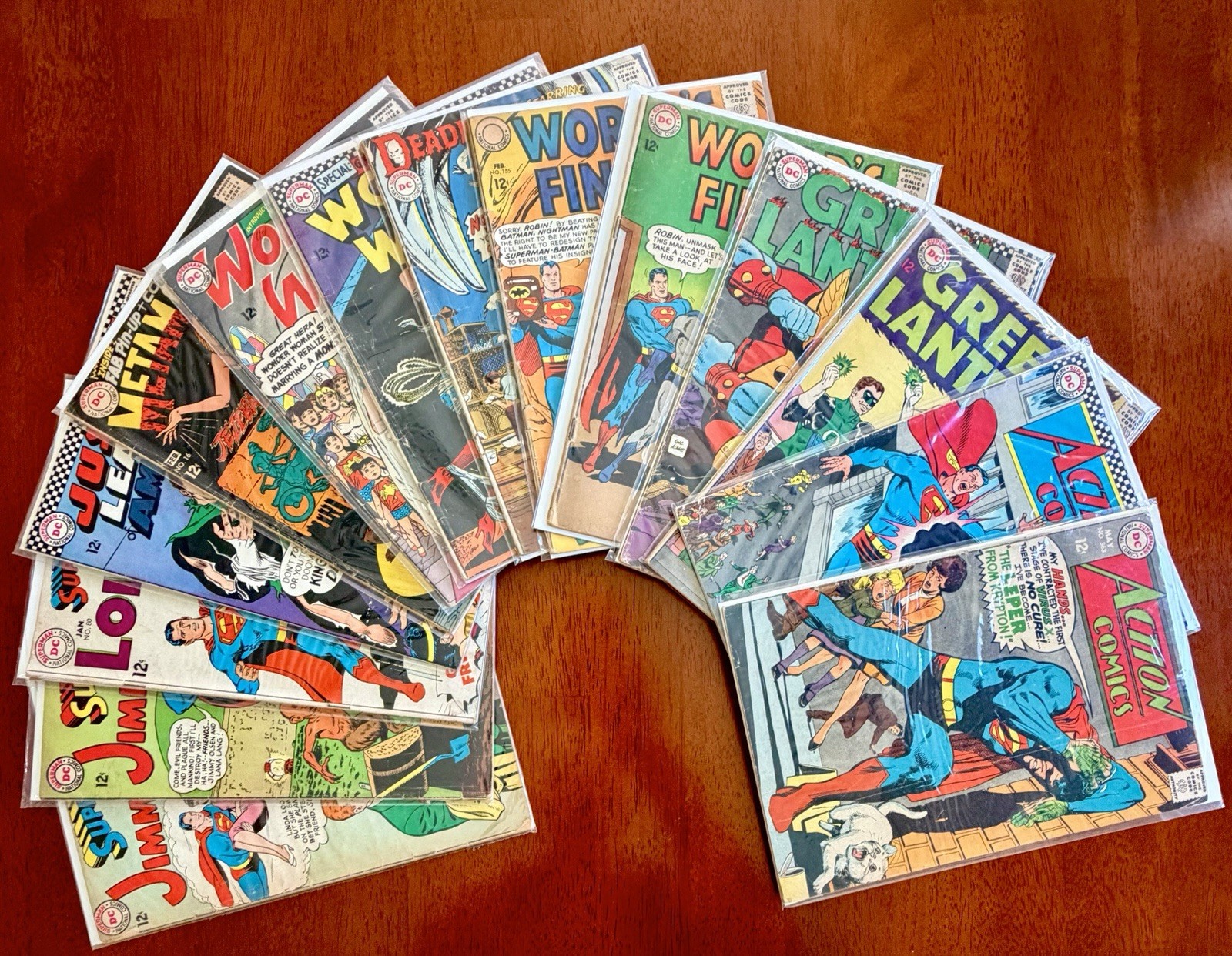 Vintage DC Comics Silver Age 14 Comic Lot 12c Neal Adams Deadman Green Lantern