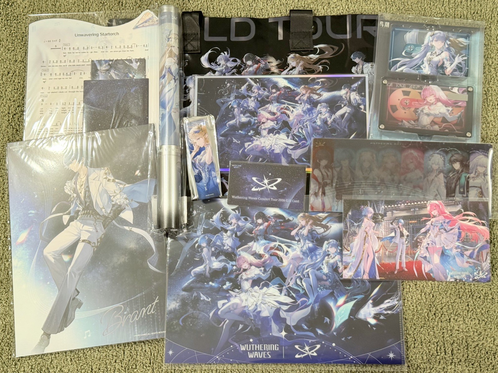 Wuthering Waves Concert 2026 Gift Complete Set - “To The New World”
