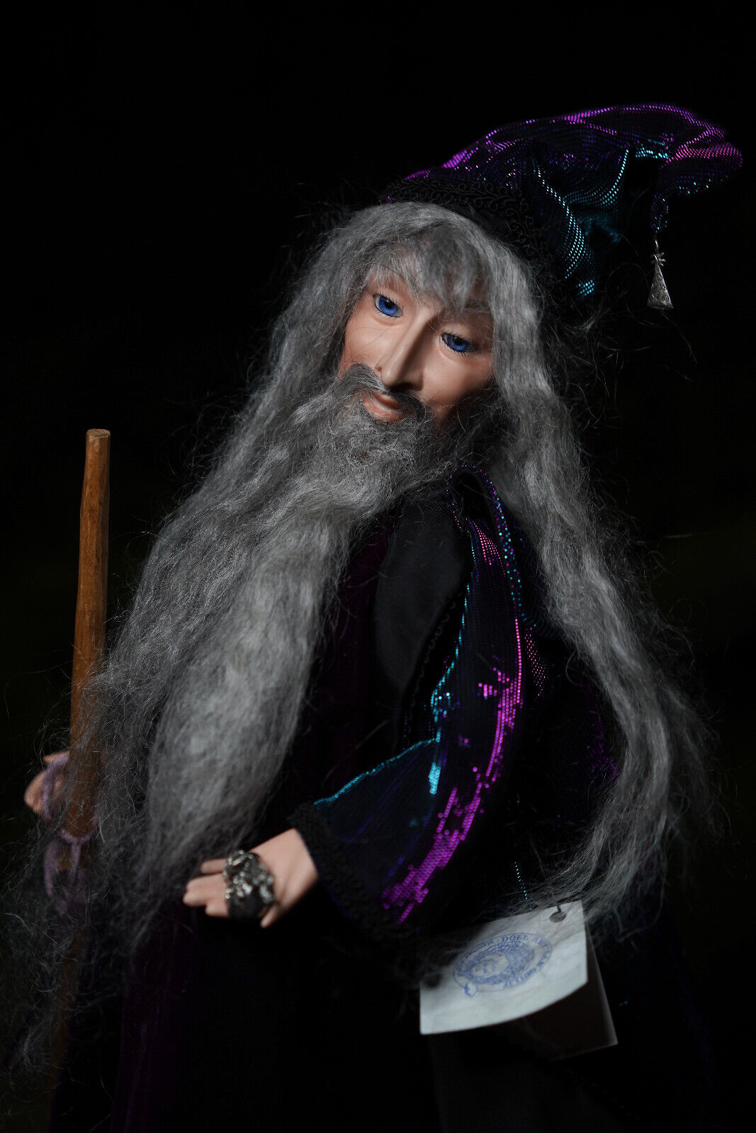 Wizard Magic Doll OOAK Doll Mephisto Doll Artisan Guild Hand Made Artist Signed