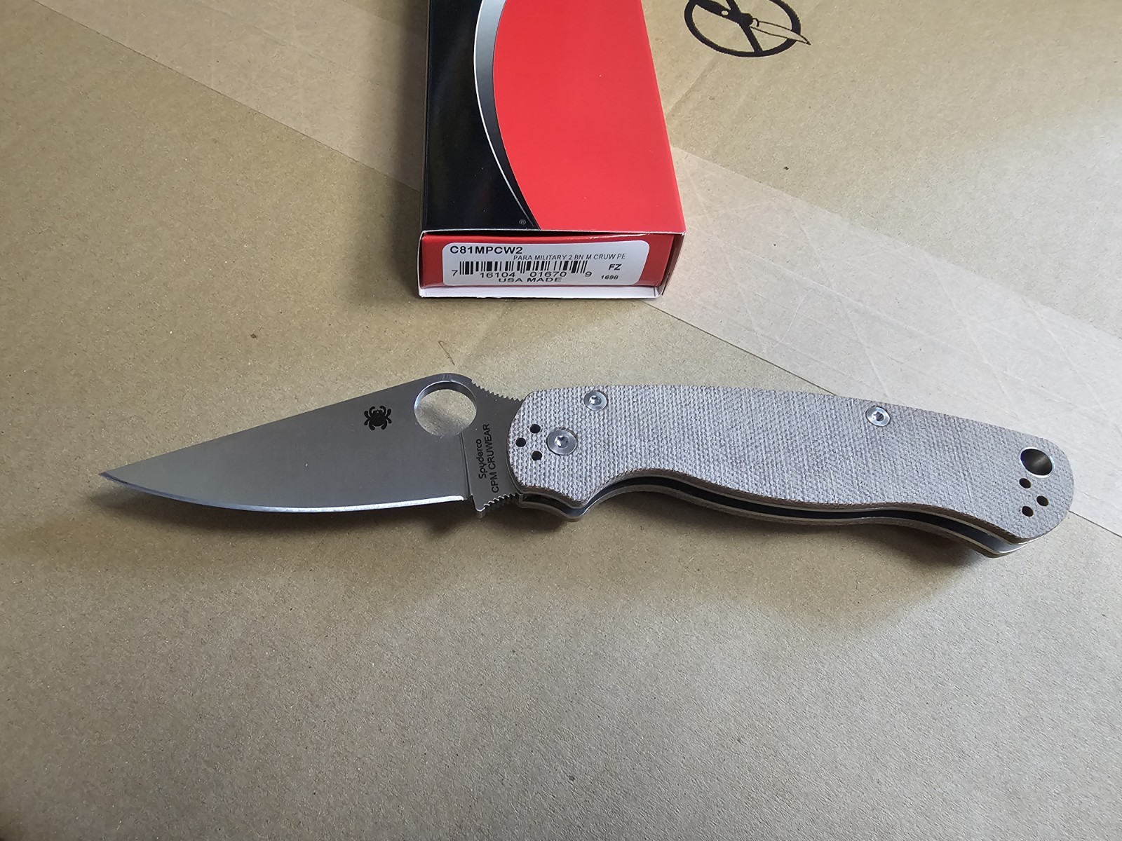 Spyderco Paramilitary 2 3.47