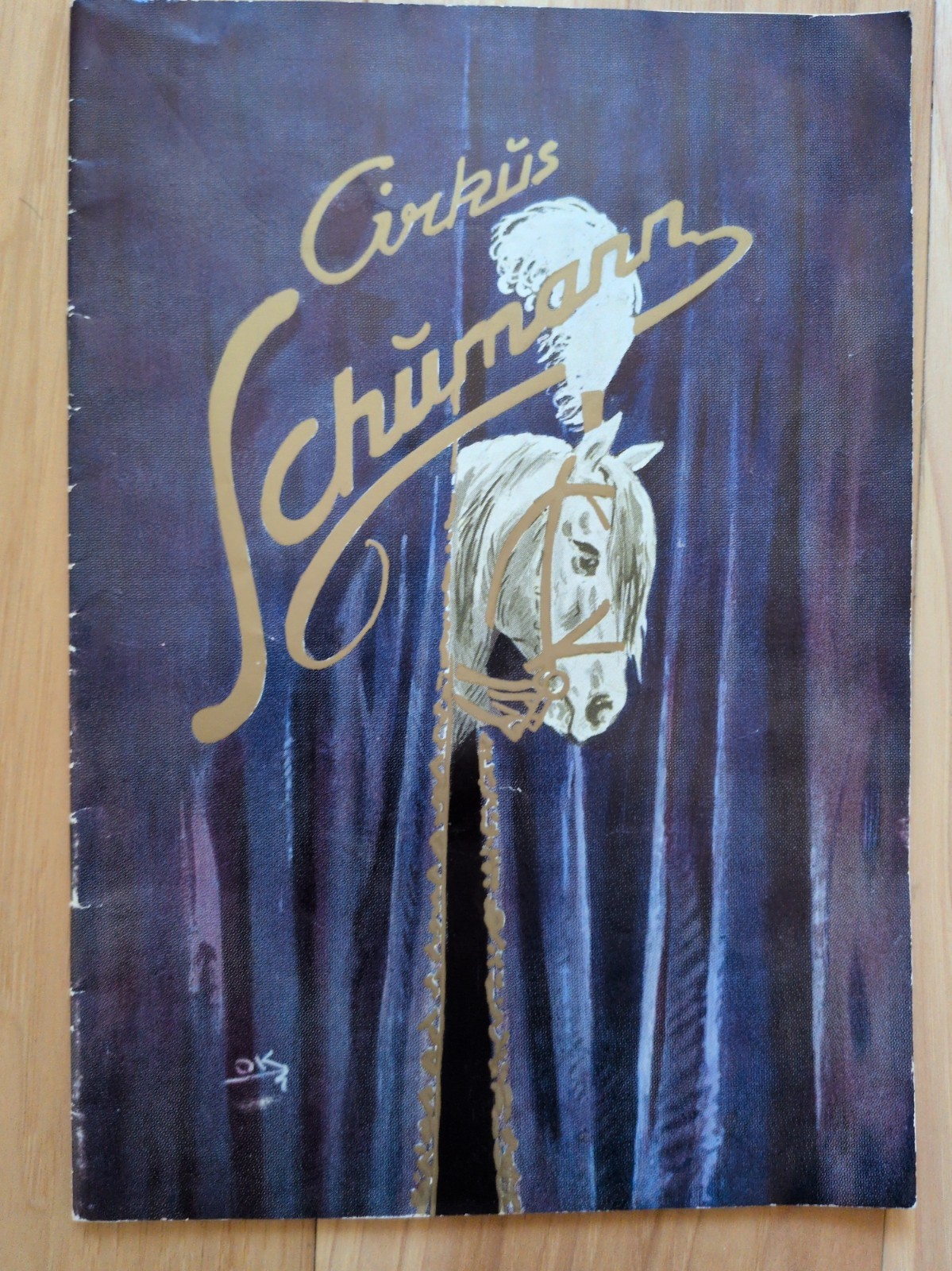Circus Schumann 1960 Season Program Booklet Clowns, Performers
