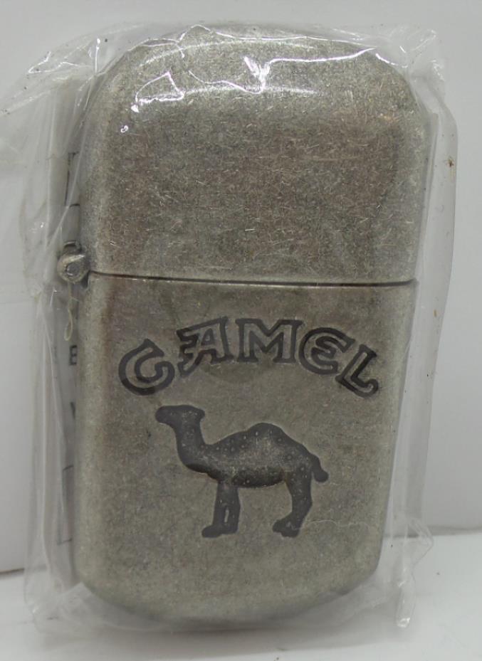 Camel Joe Cigarette Lighter Vintage Antique Pewter Promotional Lighter Brand New