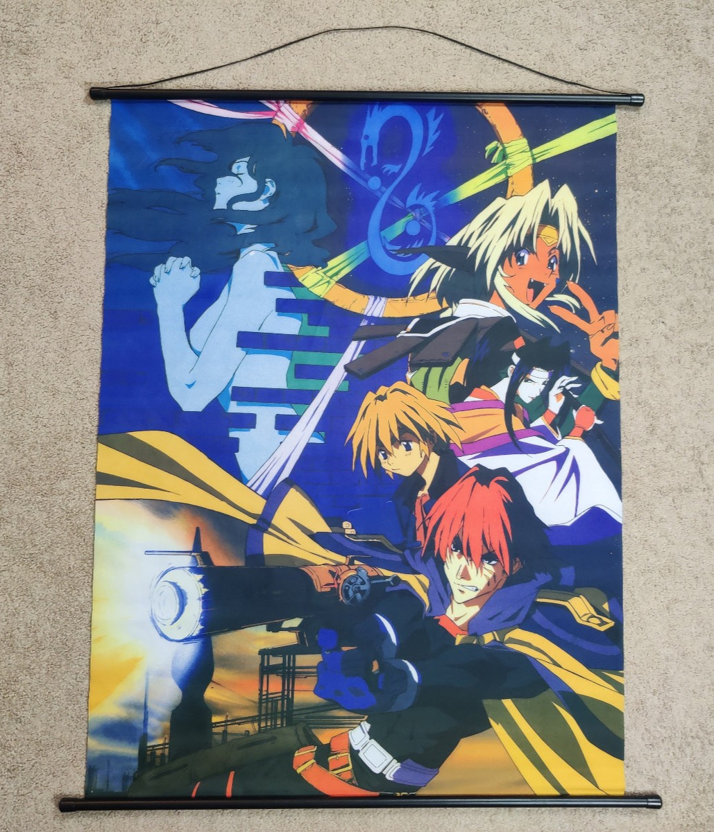 Vintage Outlaw Star Anime Wall Scroll Tapestry 39\