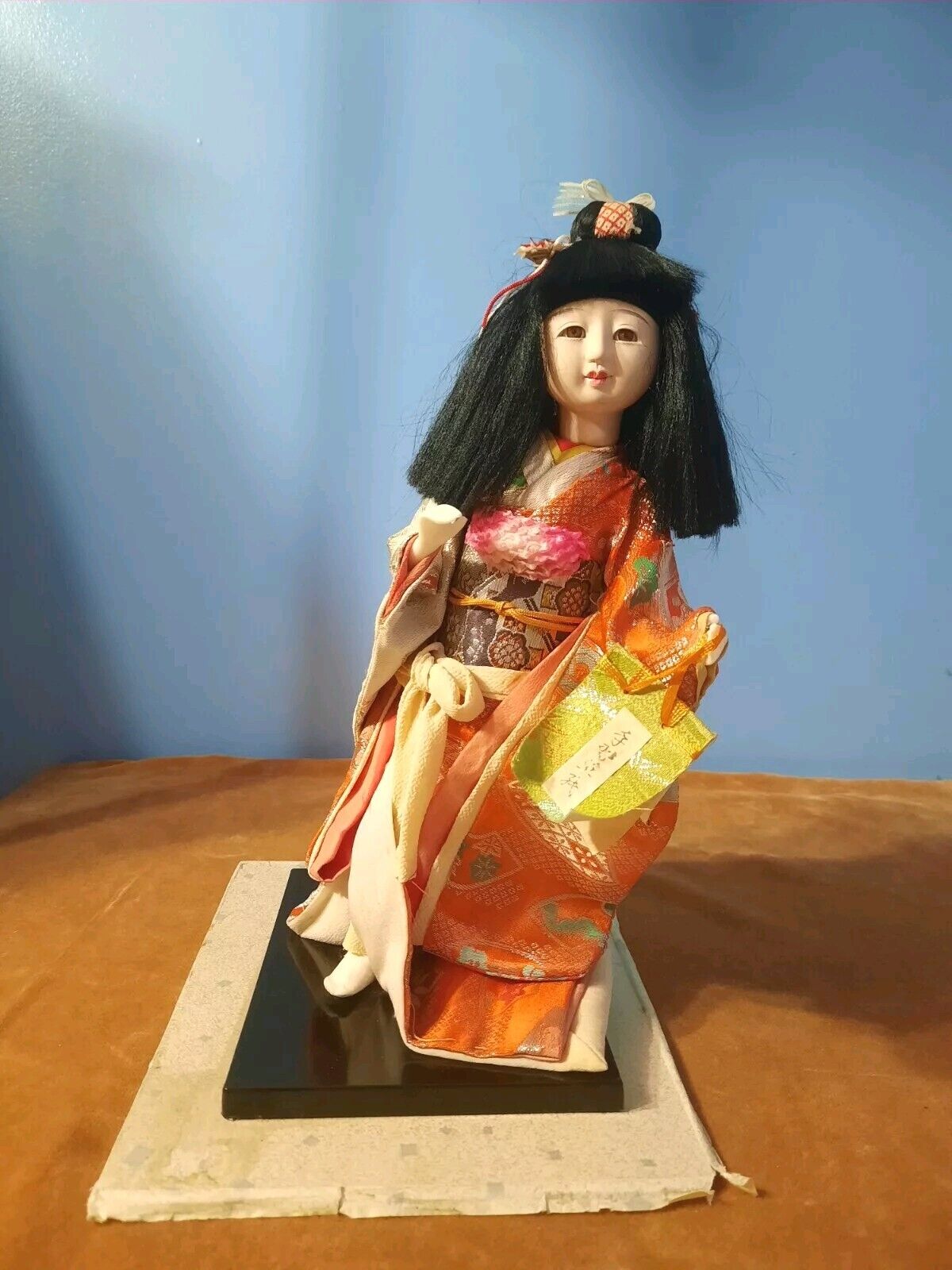 Vintage Rare Japanese 12 inches Geisha Doll Made In JAPAN