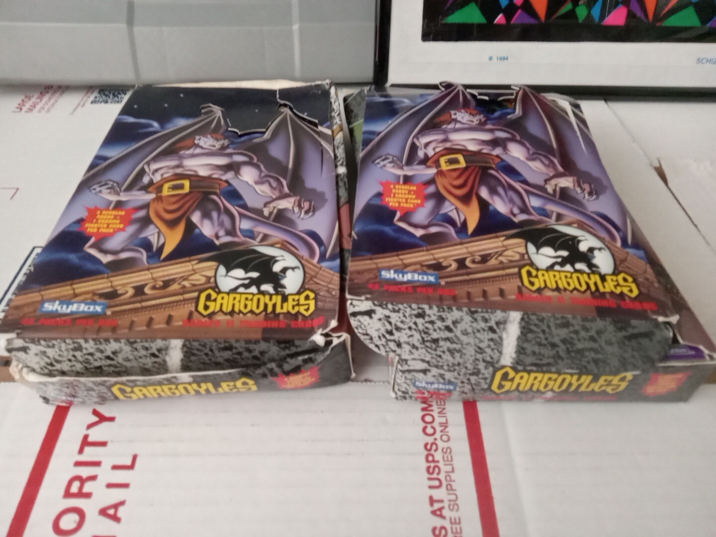 2 Full Boxes Of 1995 Fleer Skybox Gargoyles Series II 2 Trading Trl1#383