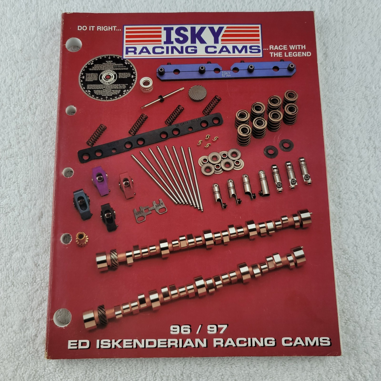 Isky Racing Cams Catalog 1996 Ed Iskenderian Camshaft Hot Rod Drag Racing Parts