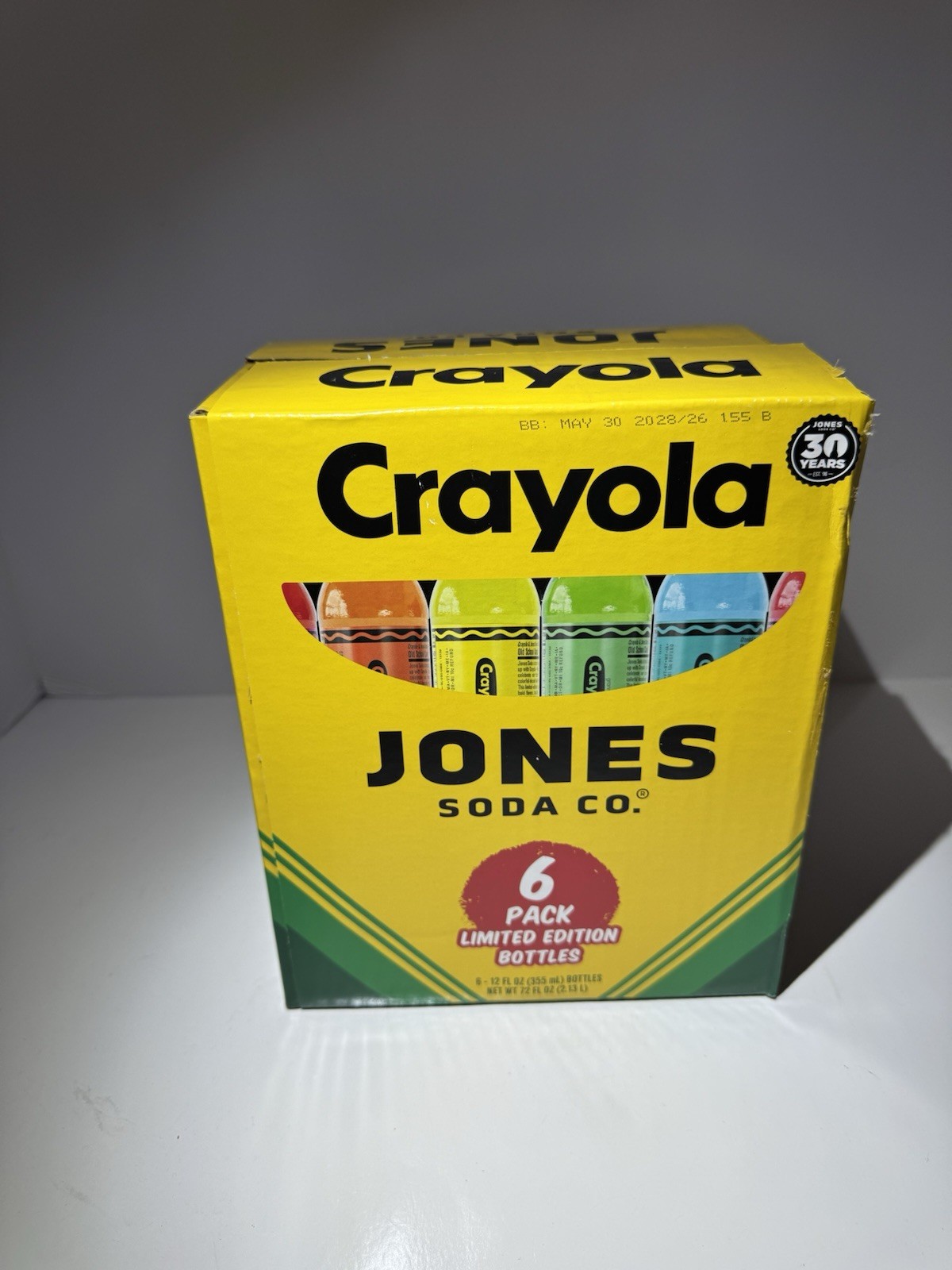 NEW/FACTORY SEALED Crayola x Jones Soda 6-Pack w/ All Accessories INCLUDED