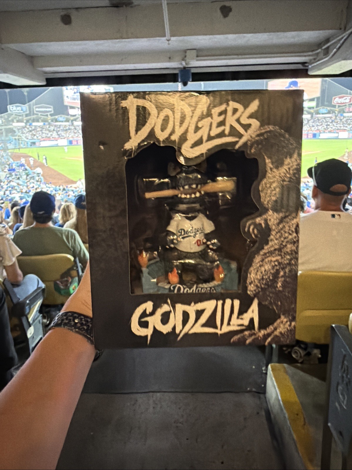 Godzilla Minus Zero Dodgers Bobble Head