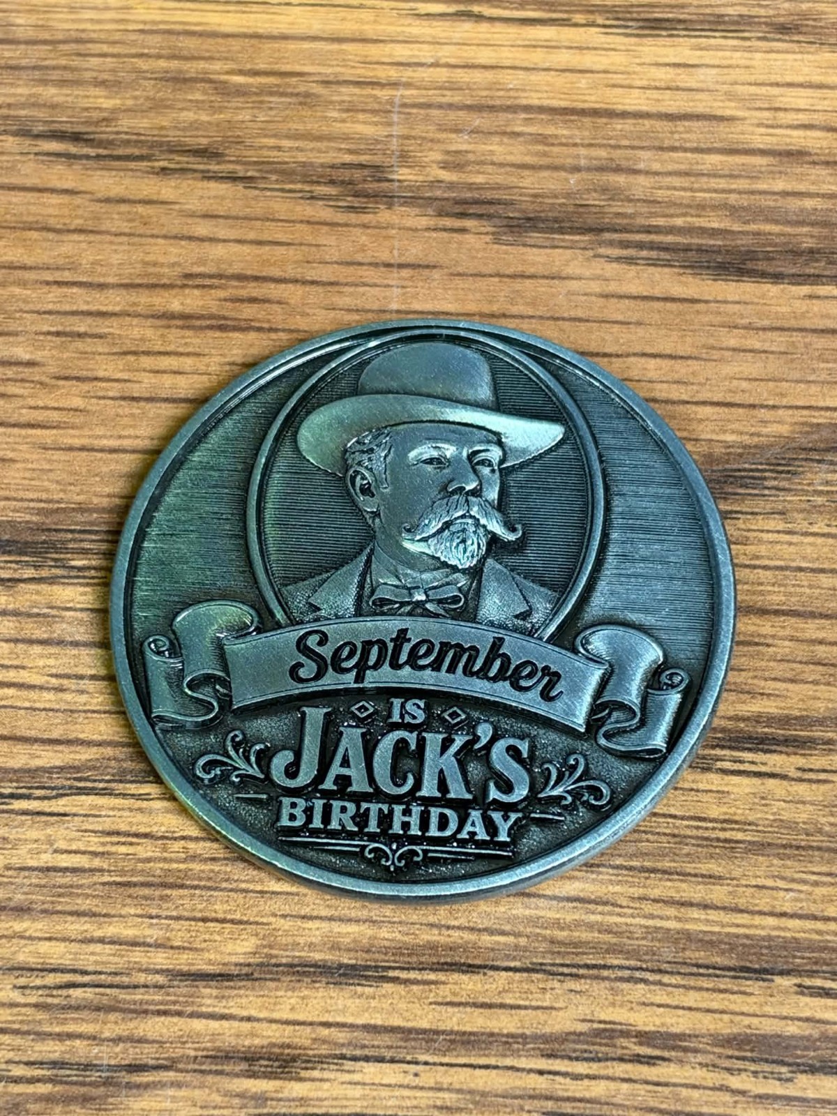 2026 Jack Daniels September Is Jack's Birthday Challenge Coin