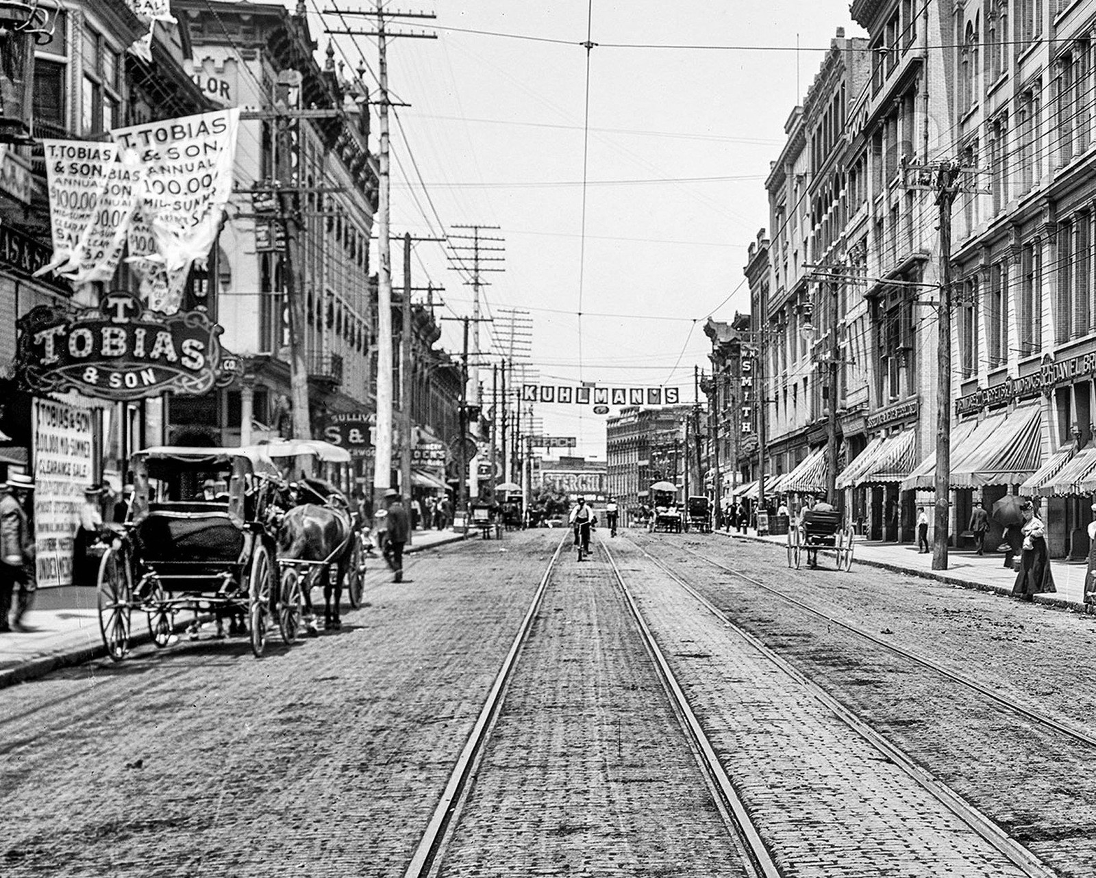 1905 KNOXVILLE Tennessee Street Scene PHOTO  (233-L)