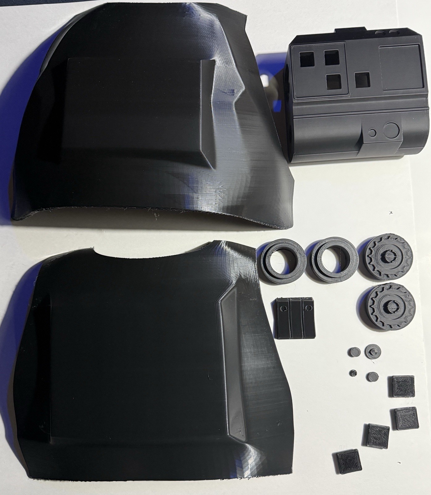Tie Fighter Pilot Chest , Chest Box  And Back Armor