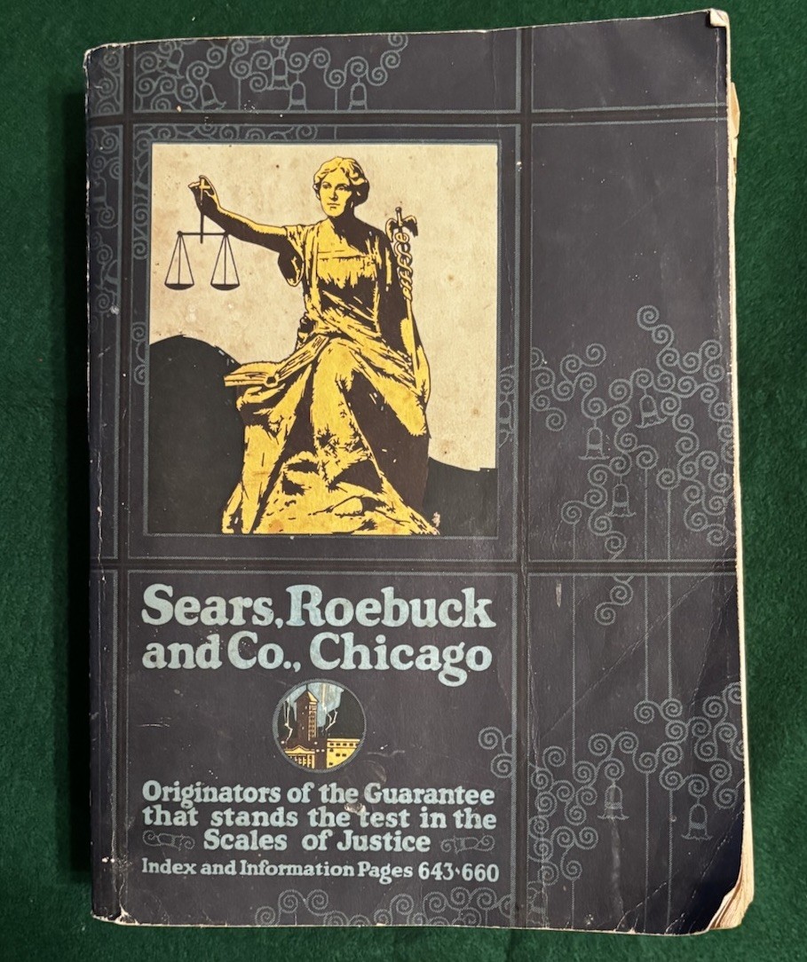 Vintage Rare 1921 Sears Roebuck & Co Catalog #143 All Pages Supple Great Shape