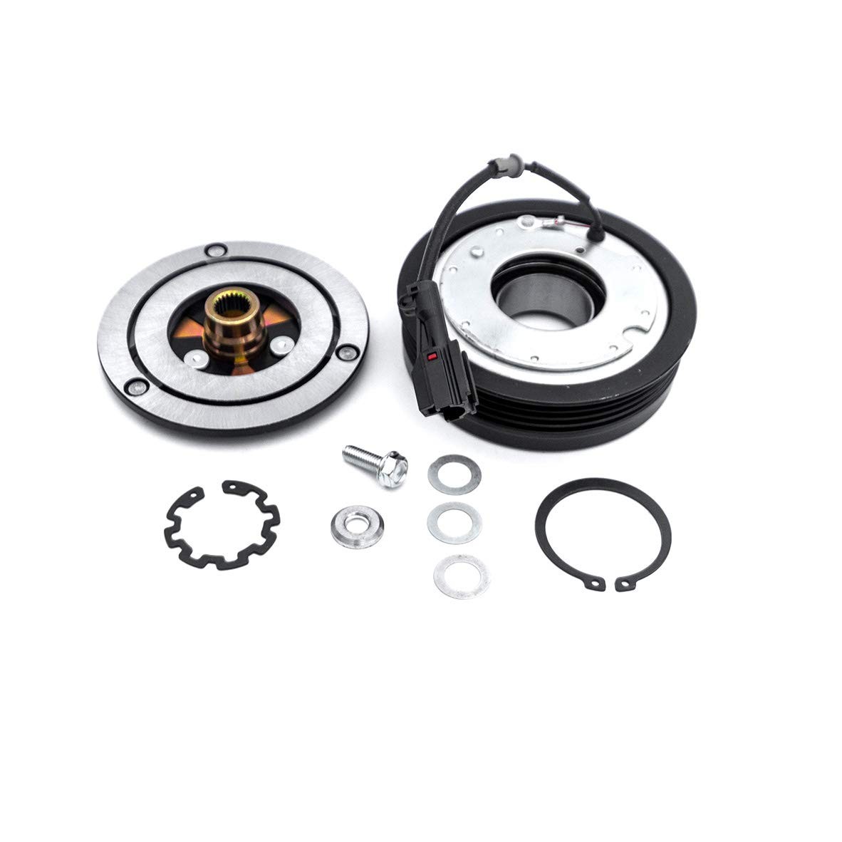 FKG AC Compressor Clutch Assembly Repair Kit 73111FG002 Fit for 2008-2013 Subaru