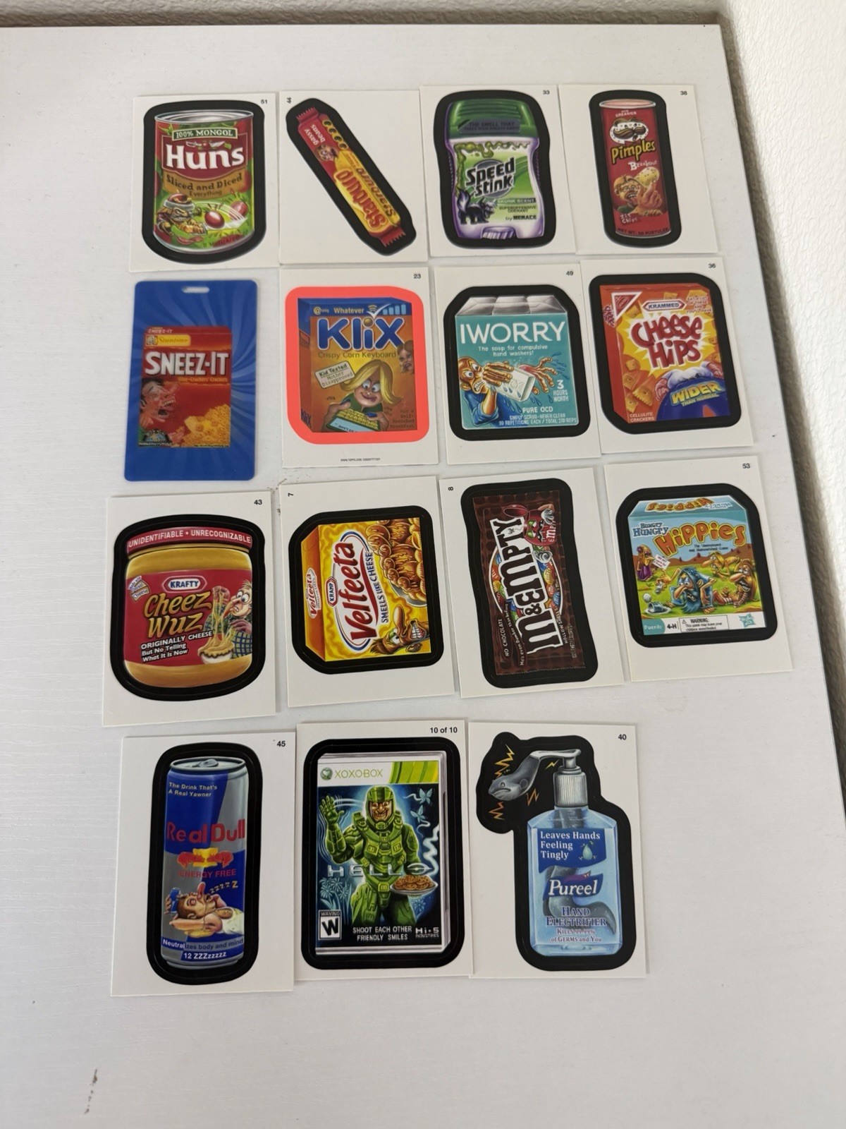 2012 Topps Wacky Packages Lot