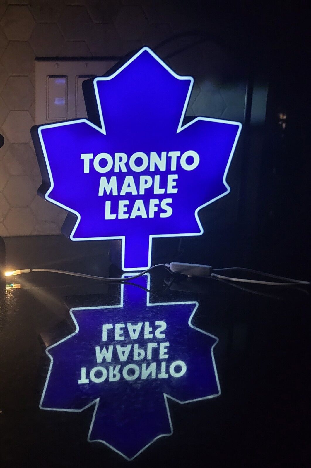 Toronto Maple Leafs LED lighted sign