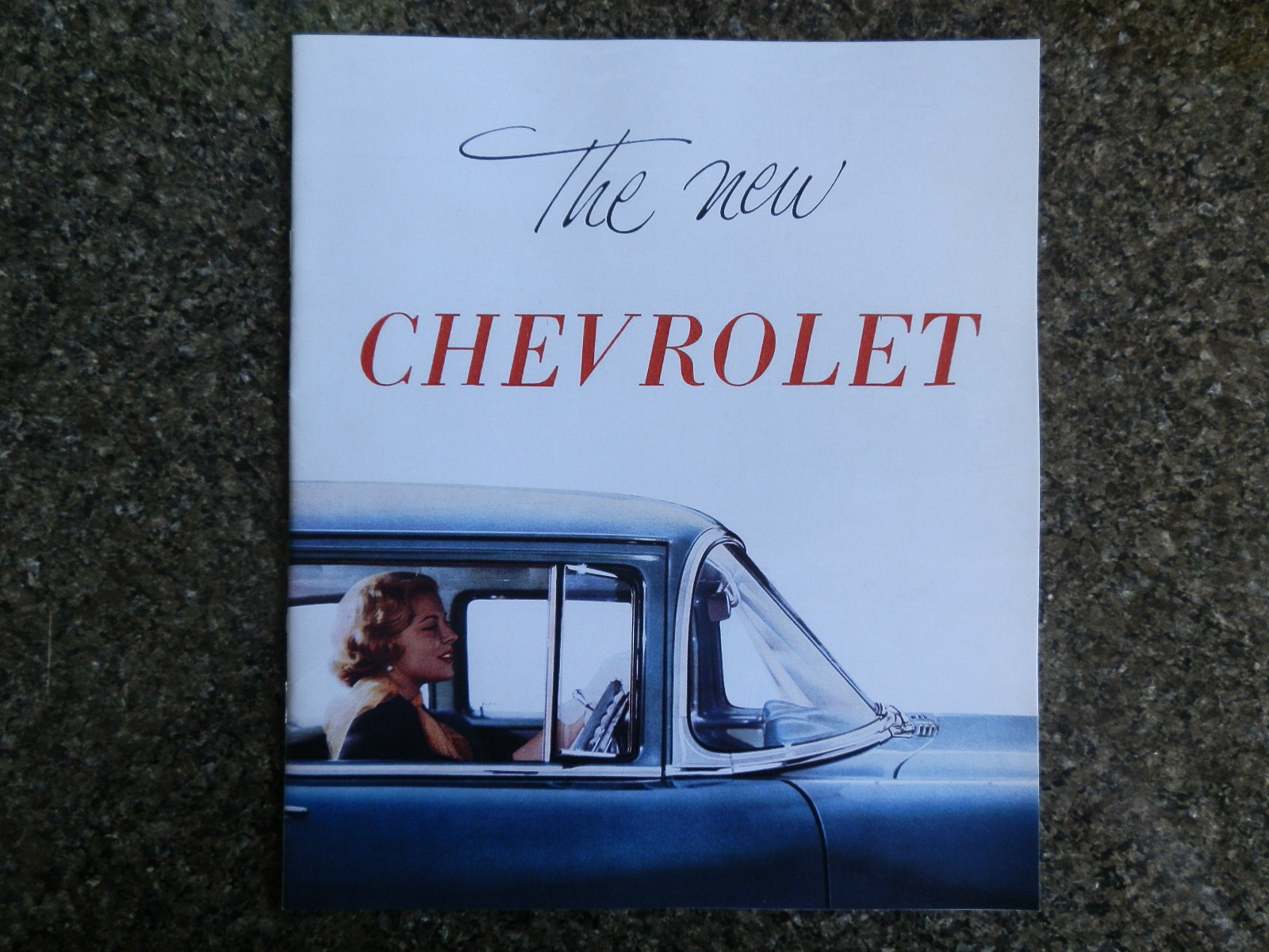 1955 CHEVROLET  \'\'RHD AUST\'\'  BROCHURE. 