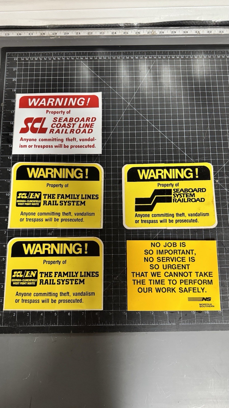 seaboard coast line railroad Sticker seaboard coast line railroad Sticker