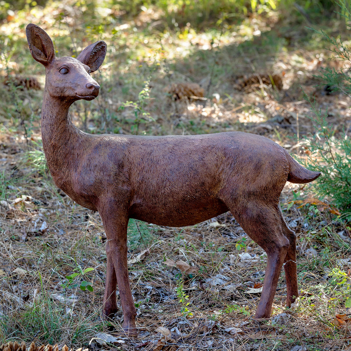 Deer Garden Statue Outdoor Animal Doe Decor
