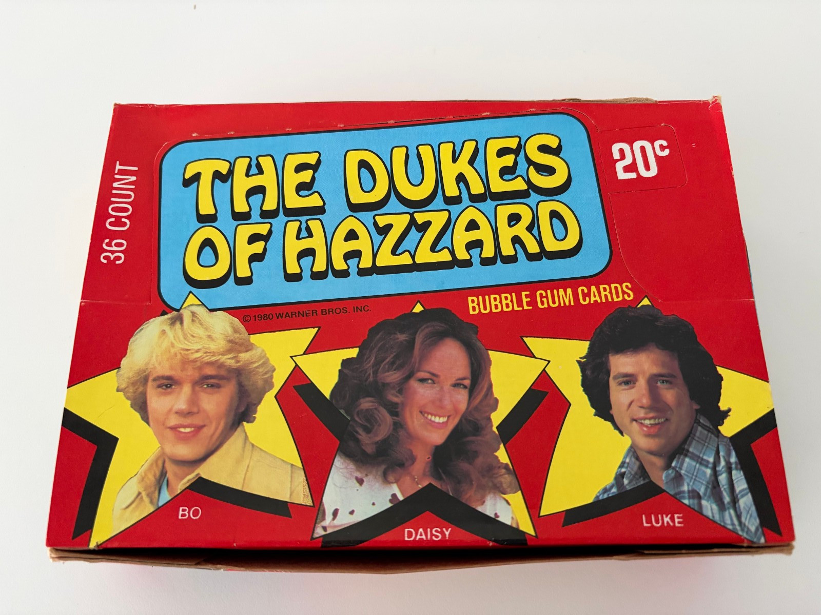 1981 Donruss Dukes of Hazzard Superb Box with 12 Pristine packs