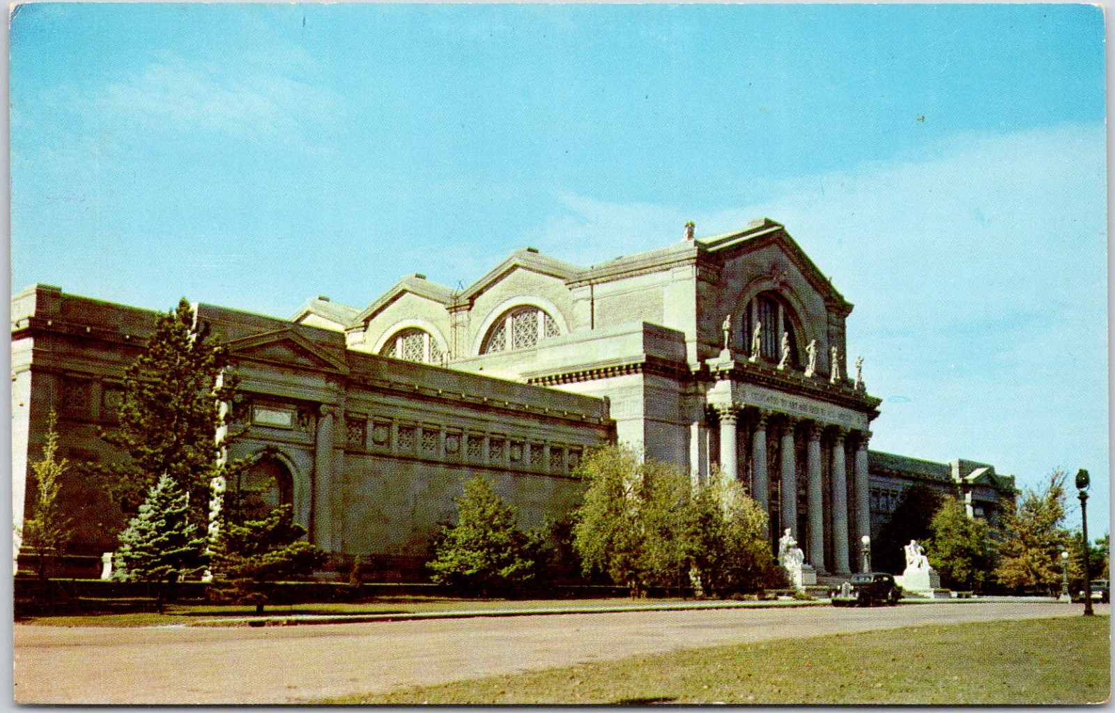Vintage 1959 City Art Museum St. Louis MO Postcard Dexter Press Kodachrome Vintage 1959 City Art Museum St. Louis MO Postcard Dexter Press Kodachrome
