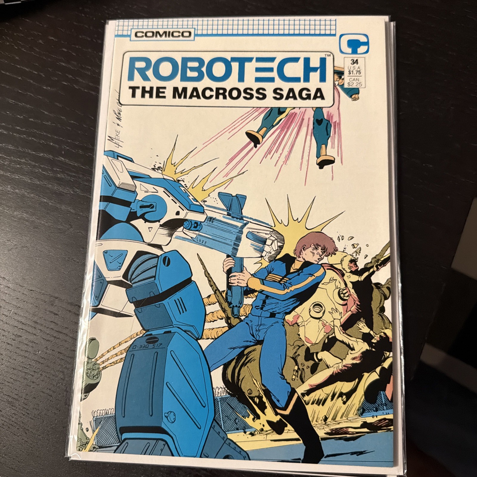 Robotech: The Macross Saga #34 - NM. HTF