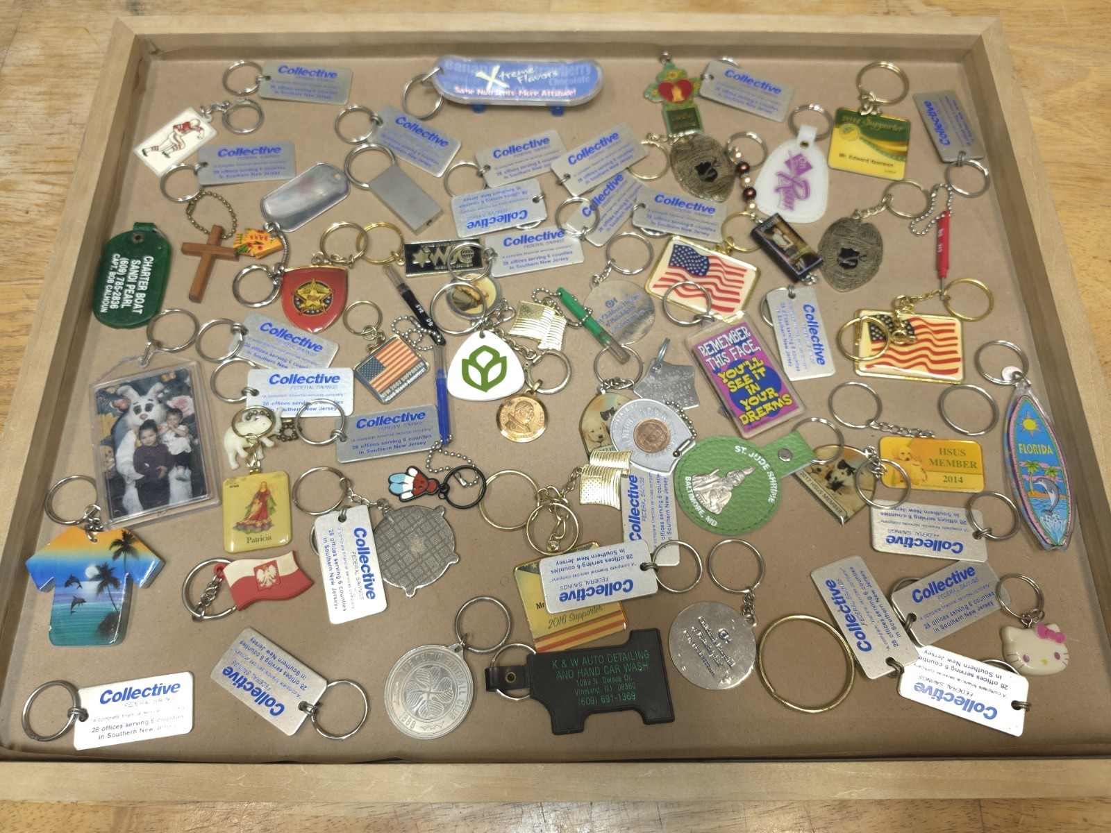 Collectible Keychains - Lot of 70+ Mixed Assortment – Vintage to Modern