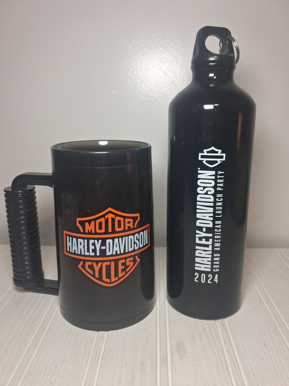 Vintage Harley Davidson Motorcycles 12 oz Mug & 2024 Metal Tumbler