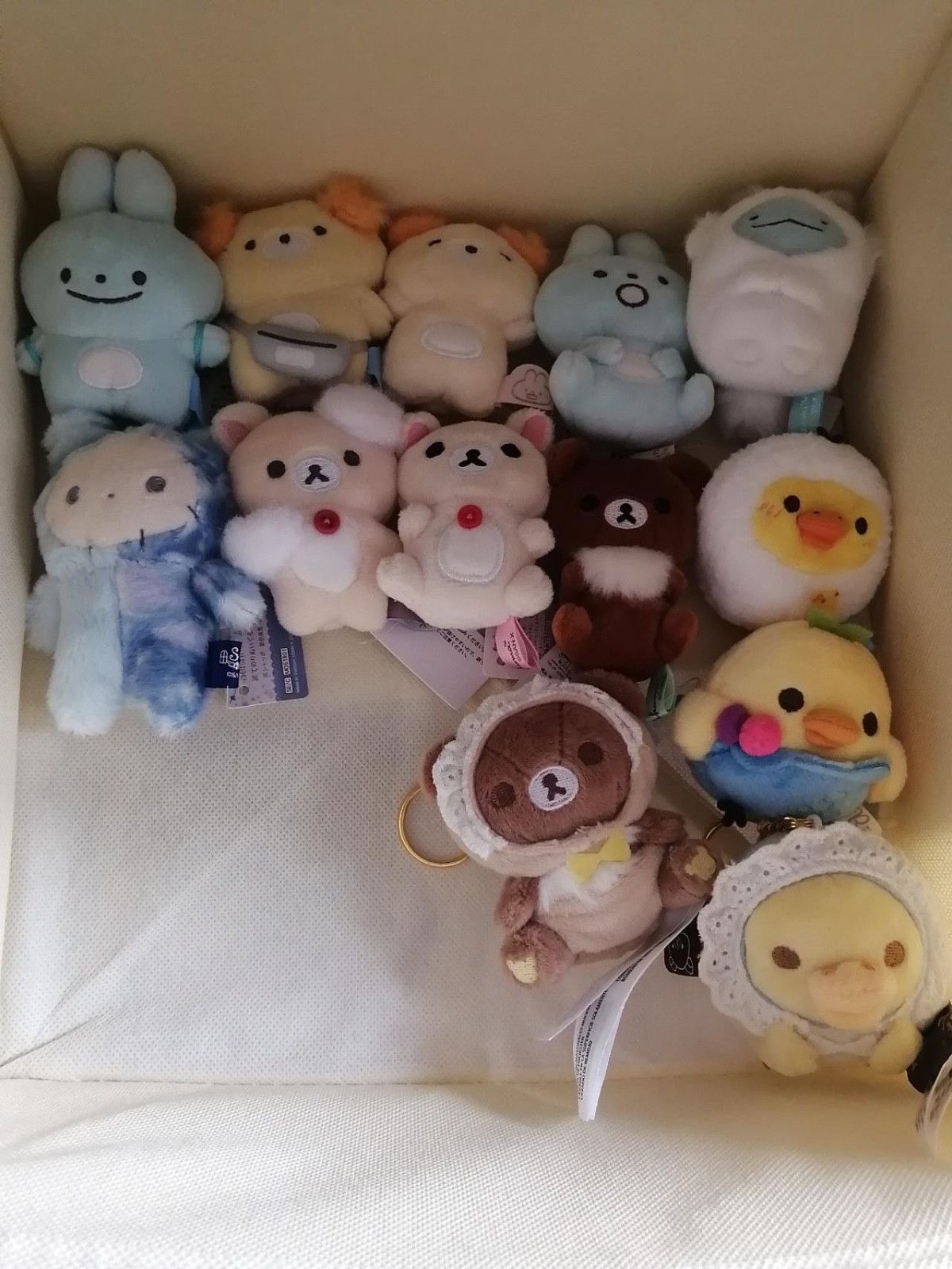San-x Rilakkuma Sentimental Circus Pokantotan  Mini Plush Bundle Set Lot of 13