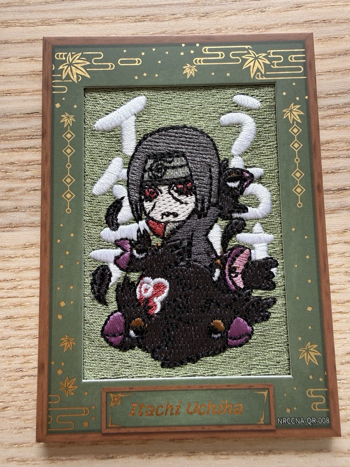 KAYOU Naruto Shippuden Itachi Uchiha QR NRCCNA-QR-008 English 184/720 NEW