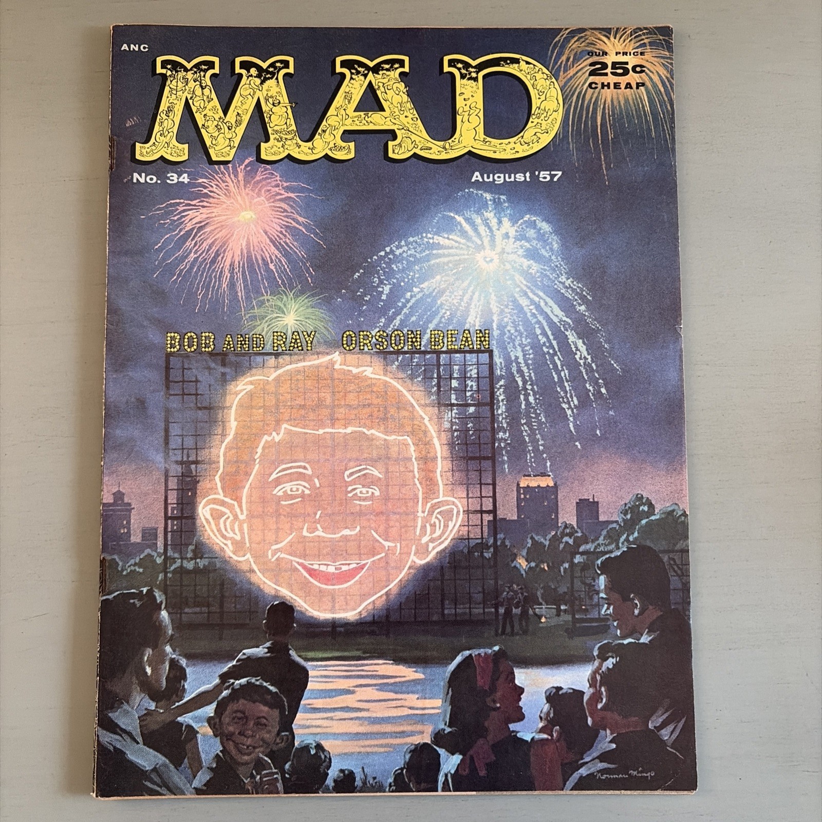 MAD Magazine #34 Aug 1957 