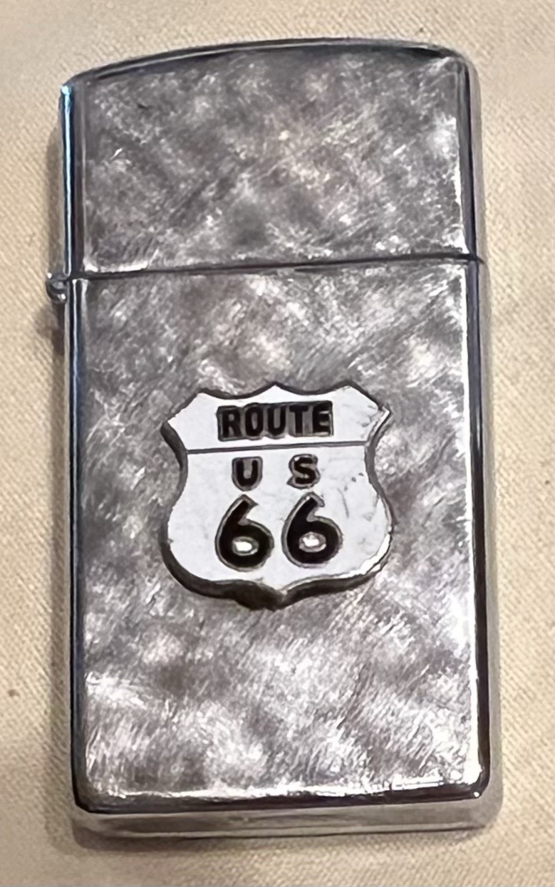 Vintage 1993 Zippo Route 66 Emblem Windproof Lighter Bradford PA USA