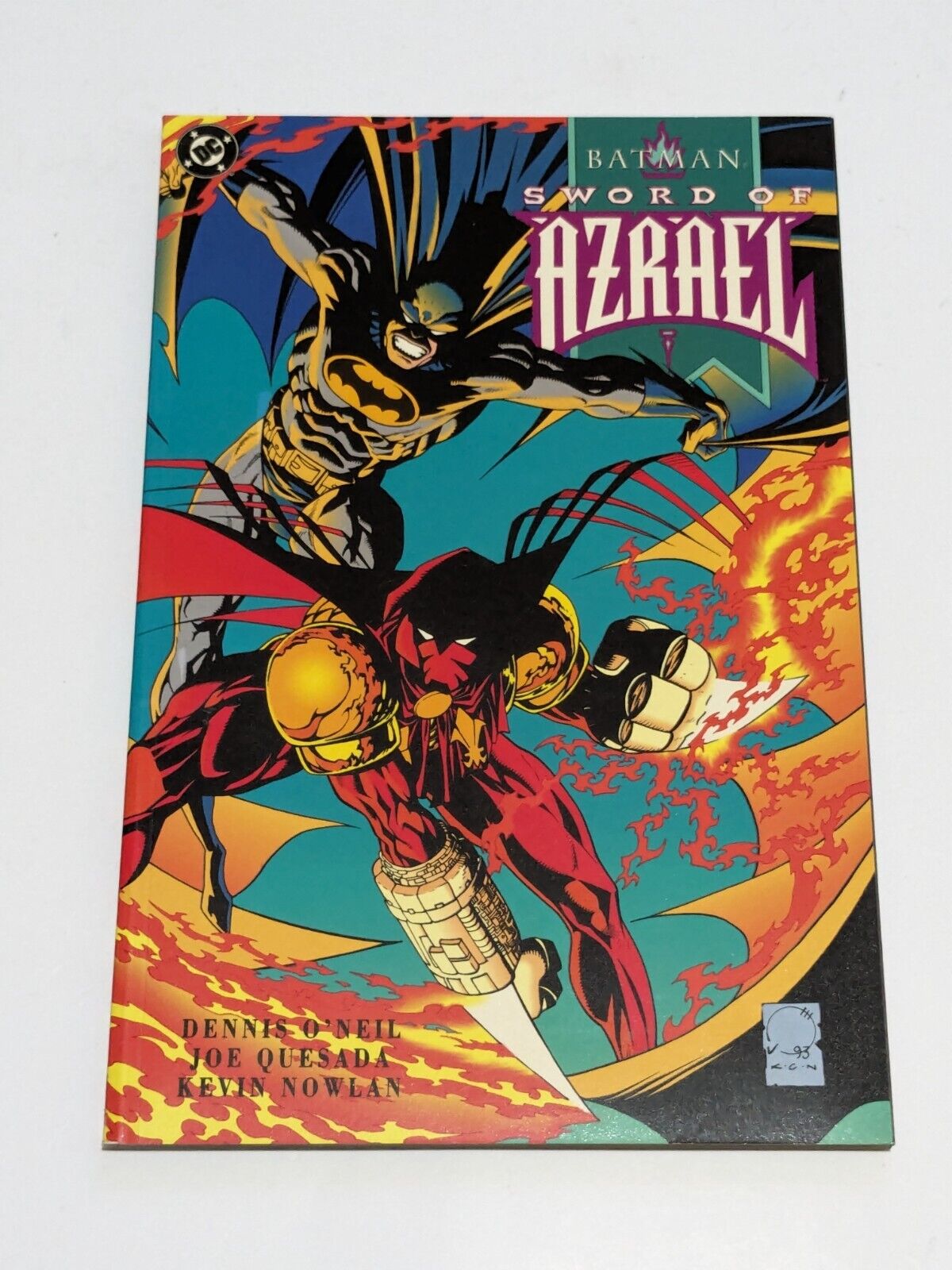 DC Comics Batman Sword of Azrael New Trade Paperback Book