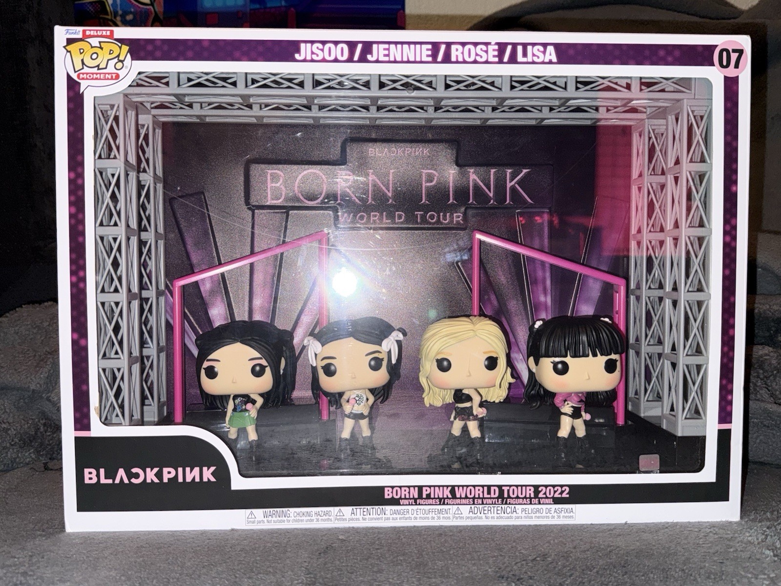 Blackpink Funko Pop Moment #07-Born Pink World Tour 2022 Deluxe Set